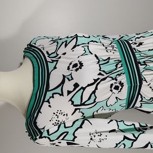 Dress: Mint and Emerald Floral